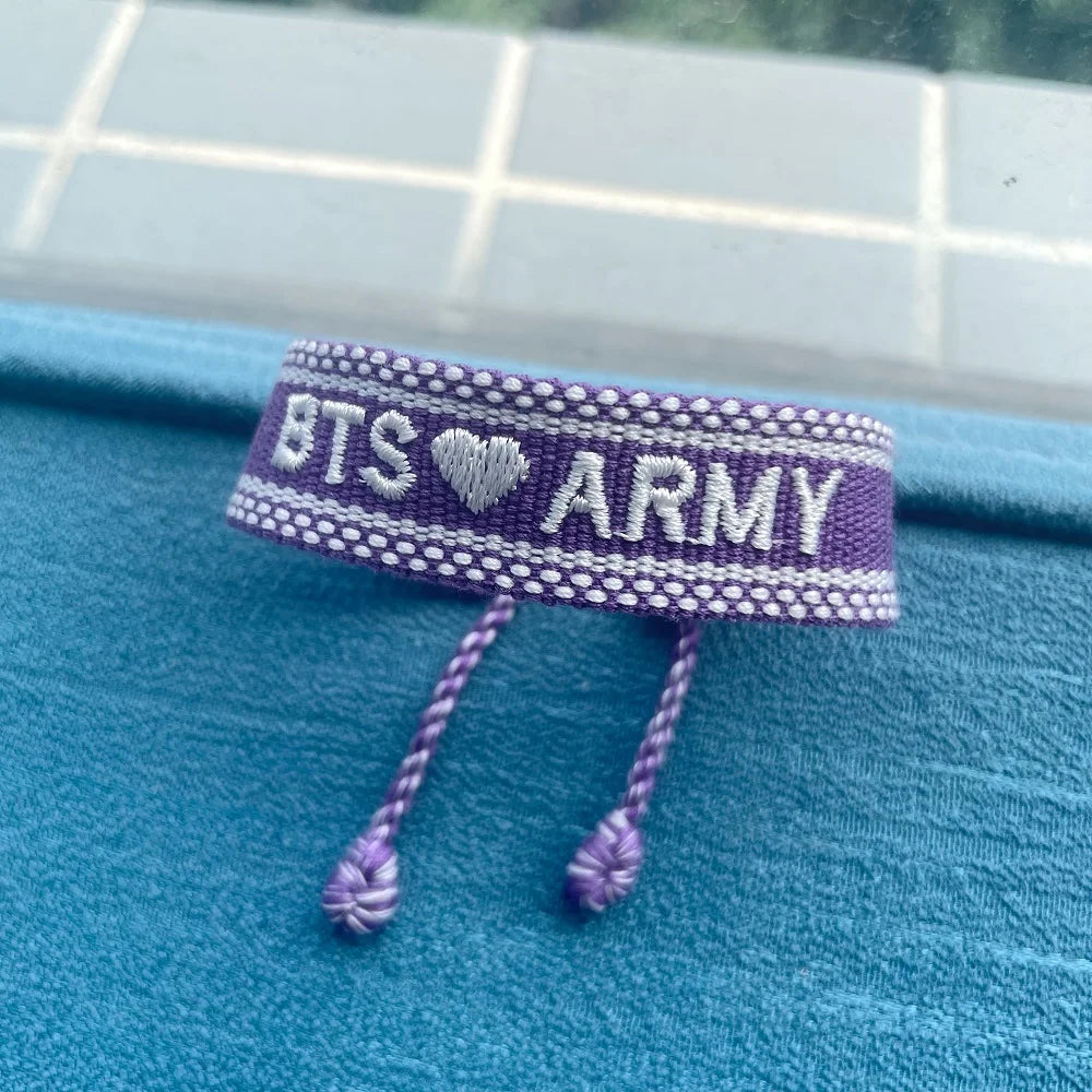 BTS Hand-Made Army Bracelets