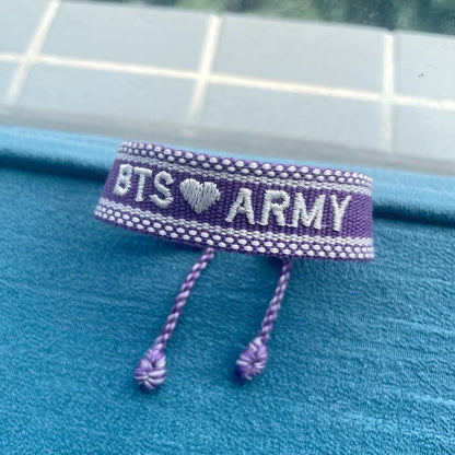 BTS Hand-Made Army Bracelets