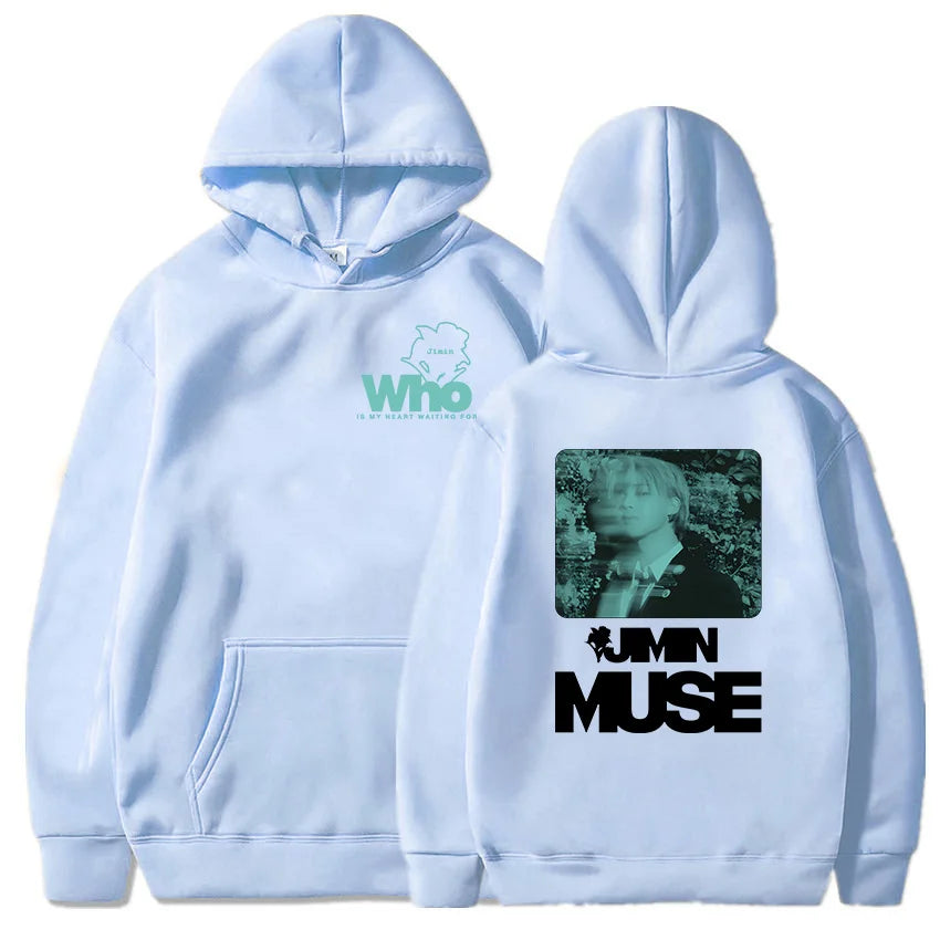 Jimin Muse Hoodies🩵