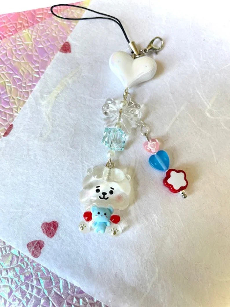 BT21 Charms for phones, air pods, keys, purses and backpacks