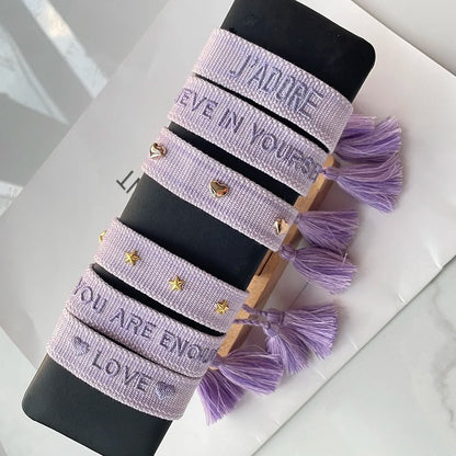 BTS Hand-Made Army Bracelets