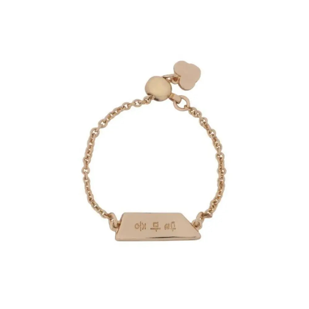 BTS Rose Gold Exclusive Ring