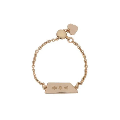 BTS Rose Gold Exclusive Ring