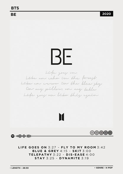 BTS Album Cover Posters