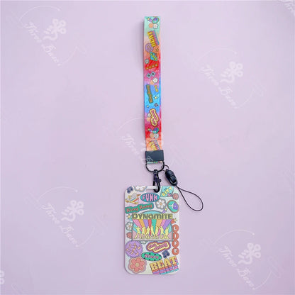 BTS Album Card holder lanyards