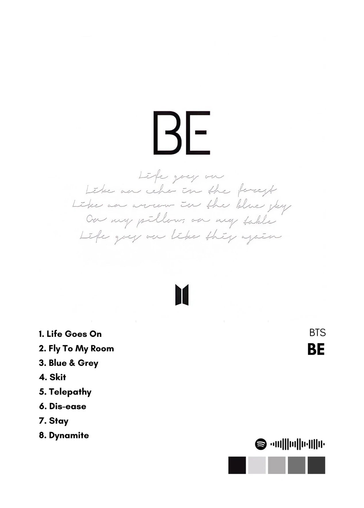 BTS Album Cover Posters