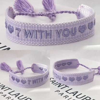 BTS Hand-Made Army Bracelets