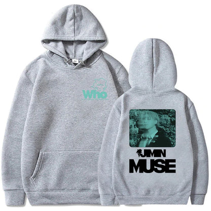 Jimin Muse Hoodies🩵
