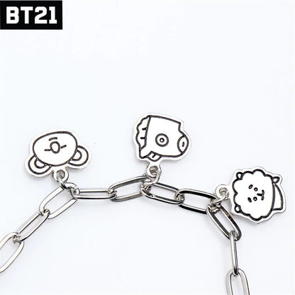 BT21 Exclusive Steel Bracelet