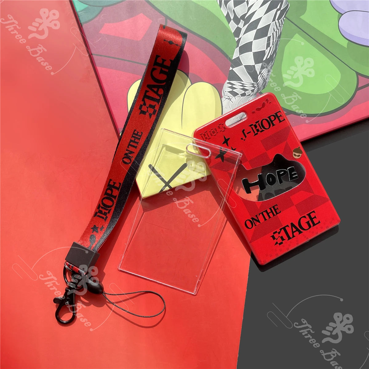 BTS Album Card holder lanyards