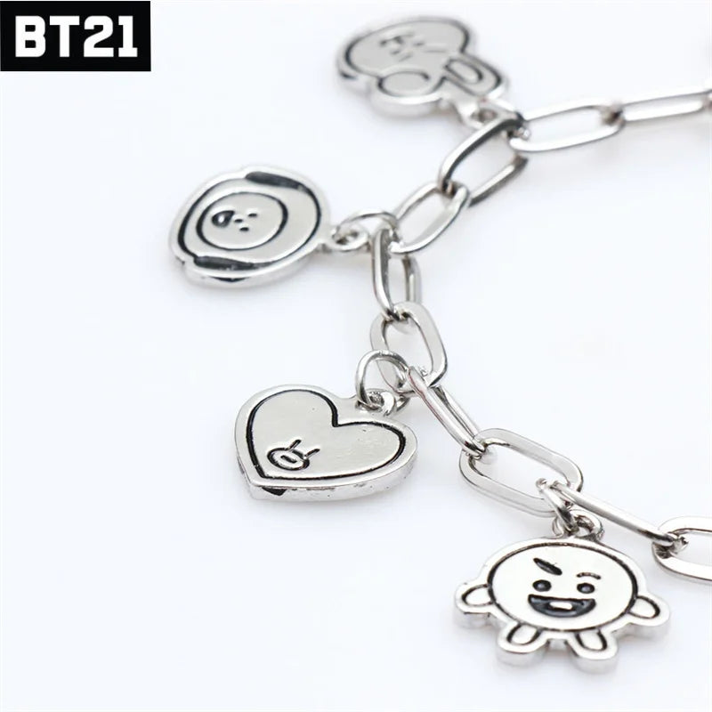 BT21 Exclusive Steel Bracelet