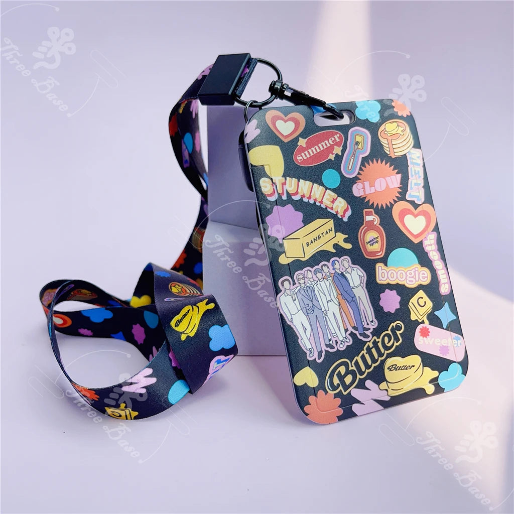BTS Album Card holder lanyards
