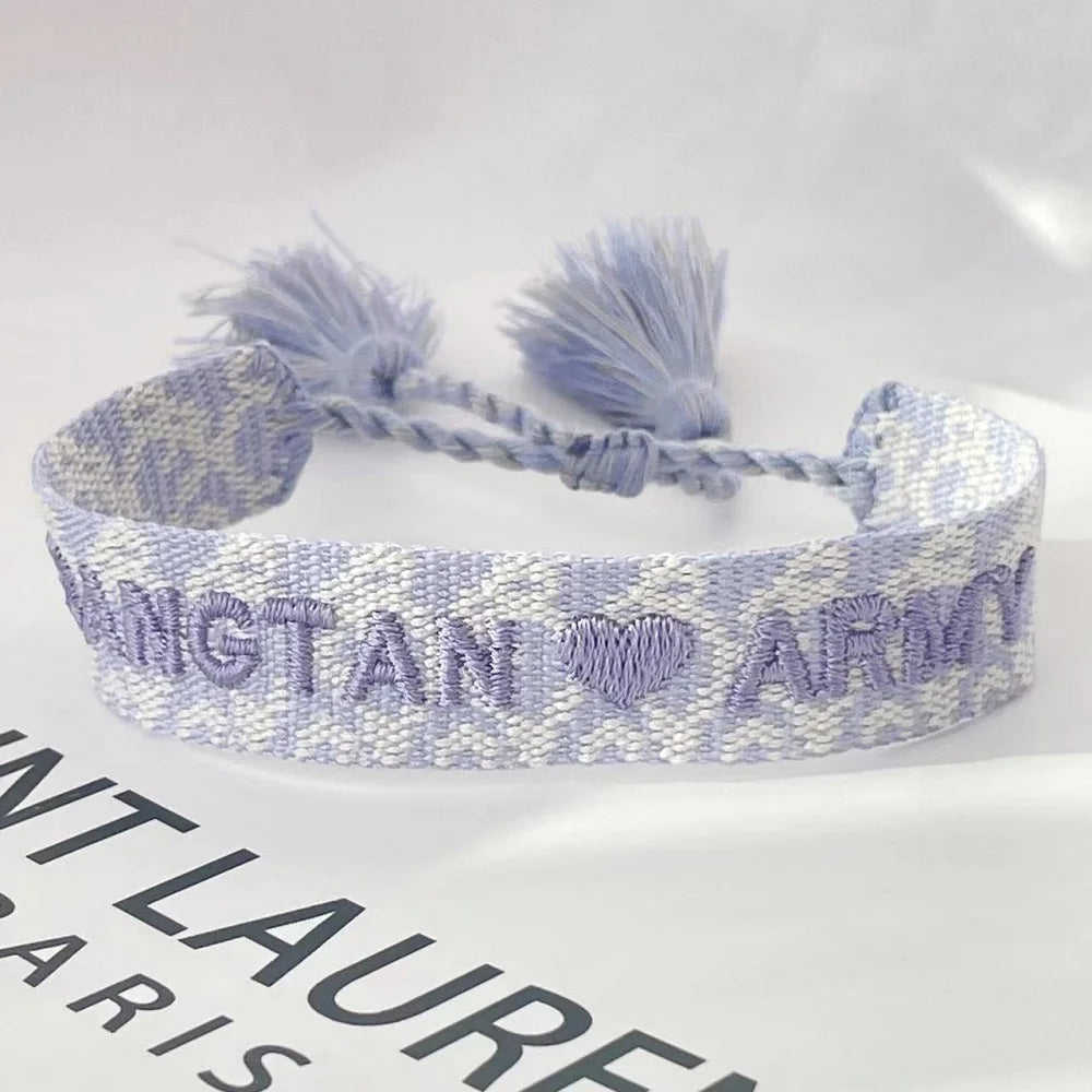 BTS Hand-Made Army Bracelets