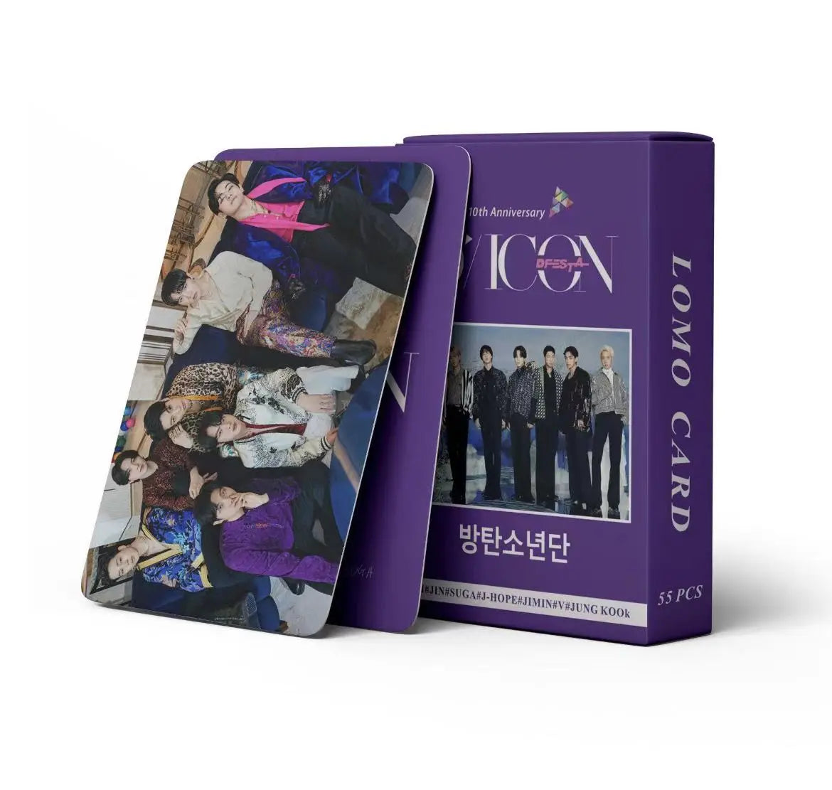 BTS 55Pcs/box Photocards Cards Photo Card