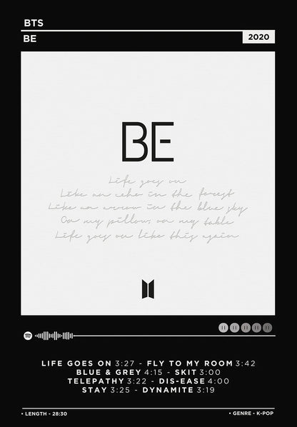 BTS Album Cover Posters