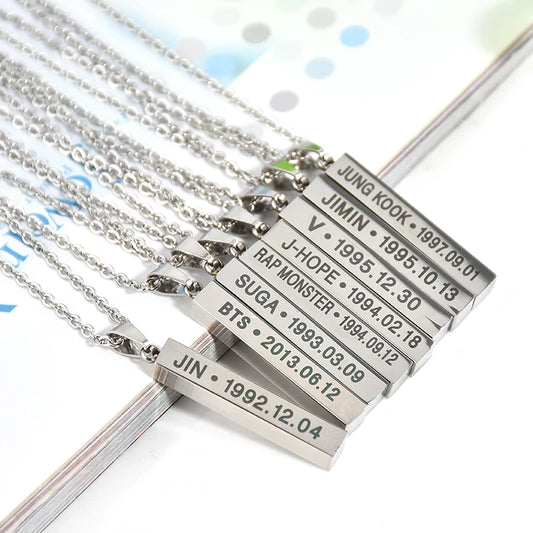 BTS Members Necklace