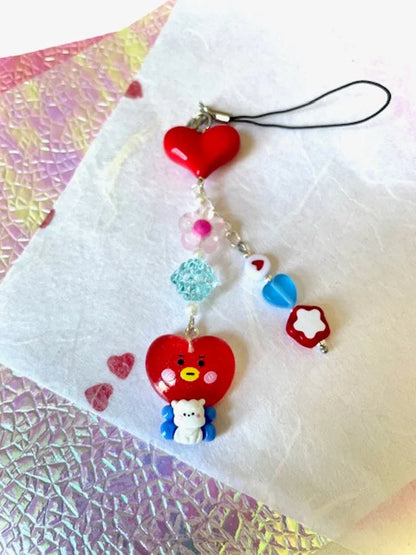 BT21 Charms for phones, air pods, keys, purses and backpacks
