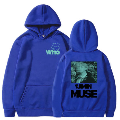 Jimin Muse Hoodies🩵