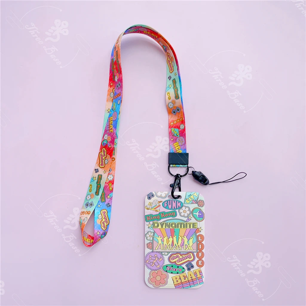 BTS Album Card holder lanyards