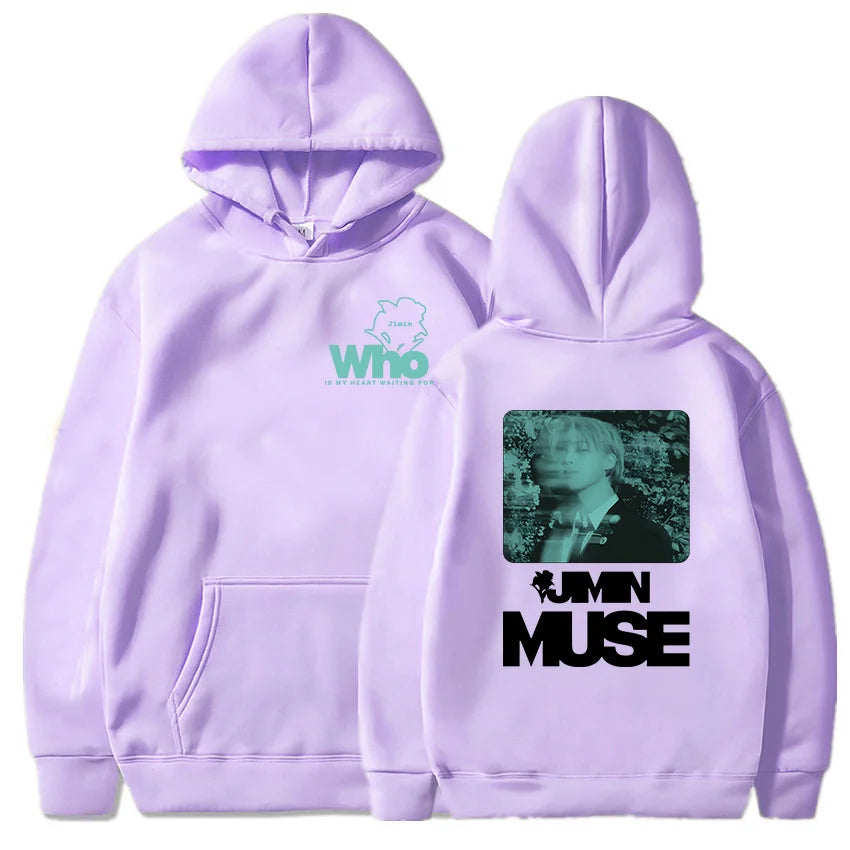Jimin Muse Hoodies🩵