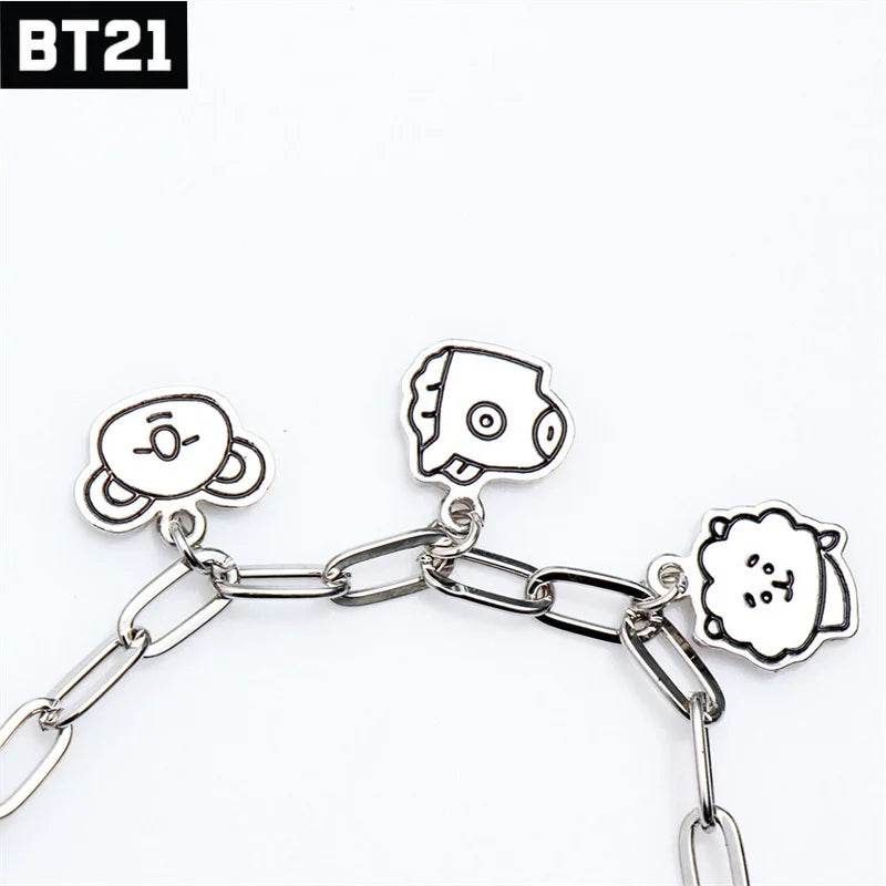 BT21 Exclusive Steel Bracelet