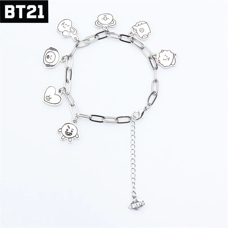 BT21 Exclusive Steel Bracelet