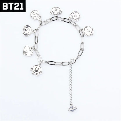 BT21 Exclusive Steel Bracelet