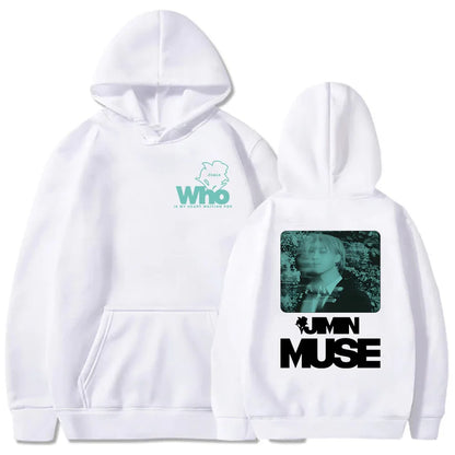 Jimin Muse Hoodies🩵
