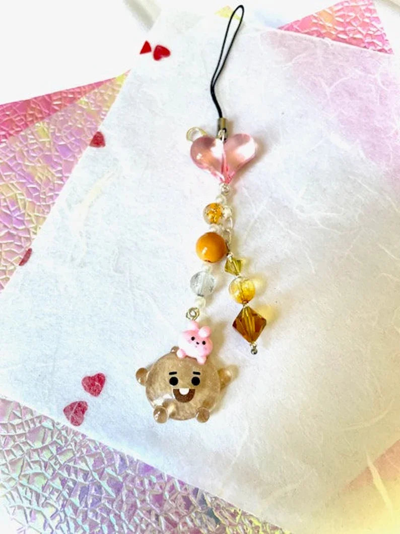 BT21 Charms for phones, air pods, keys, purses and backpacks