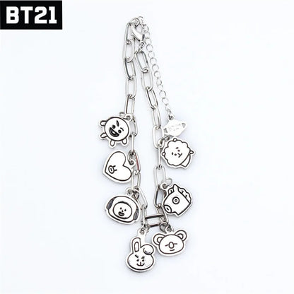 BT21 Exclusive Steel Bracelet