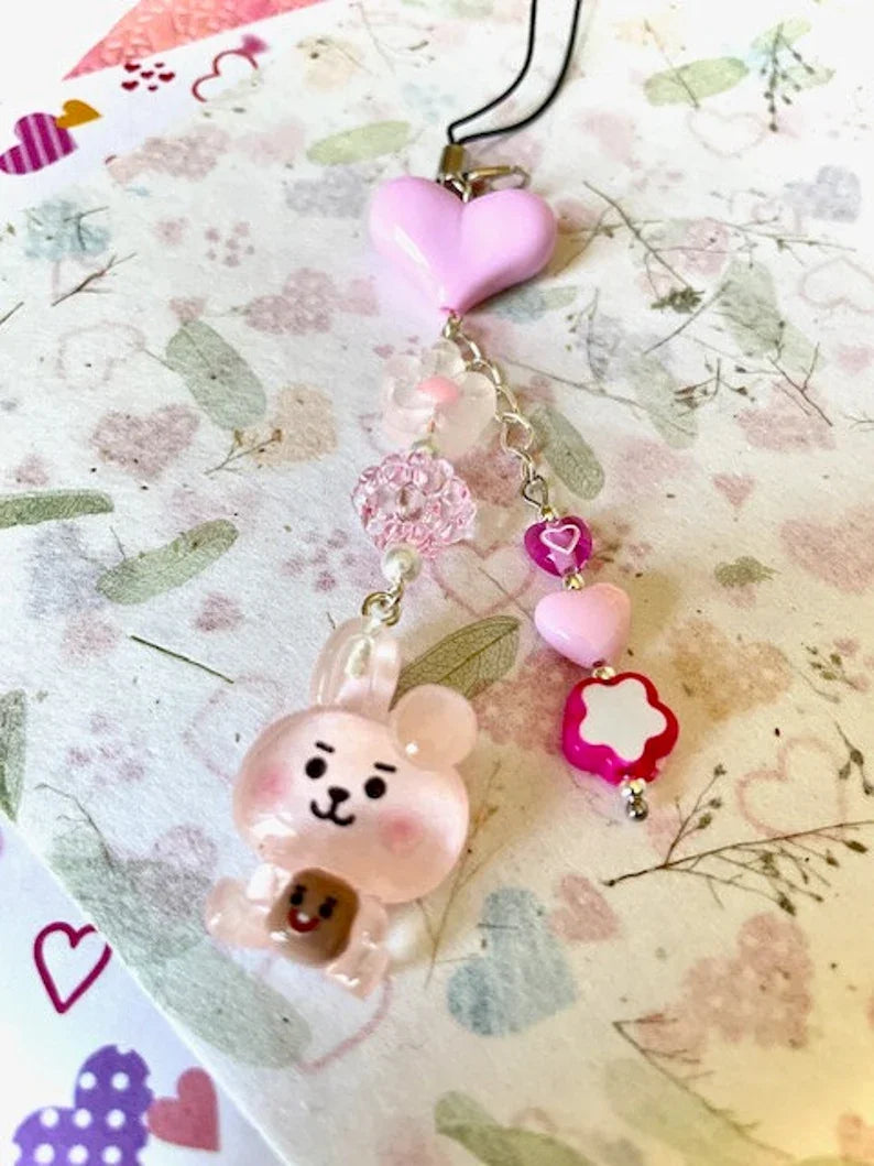 BT21 Charms for phones, air pods, keys, purses and backpacks