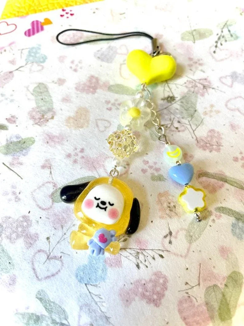 BT21 Charms for phones, air pods, keys, purses and backpacks