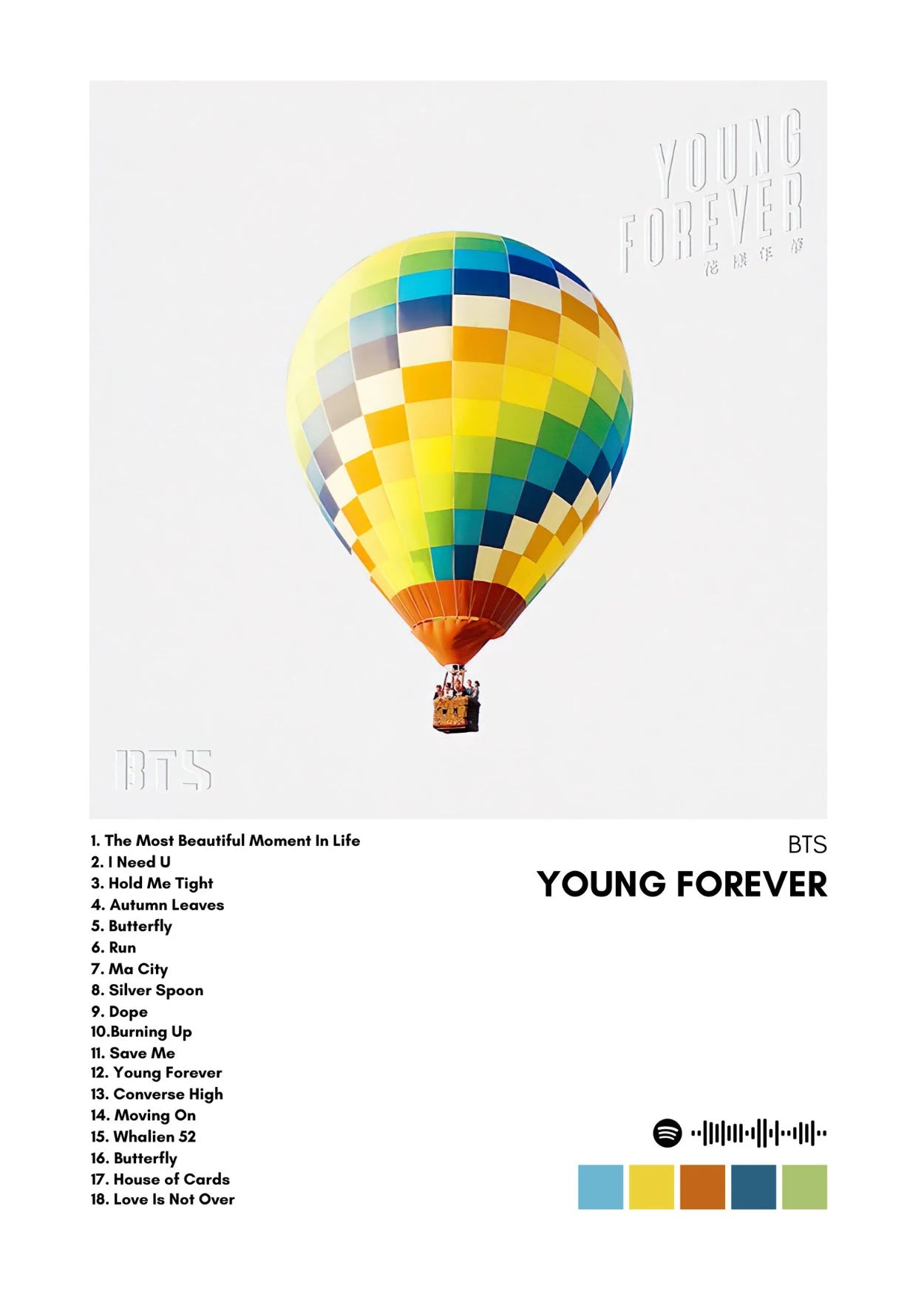 BTS Album Cover Posters