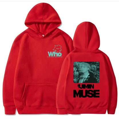 Jimin Muse Hoodies🩵