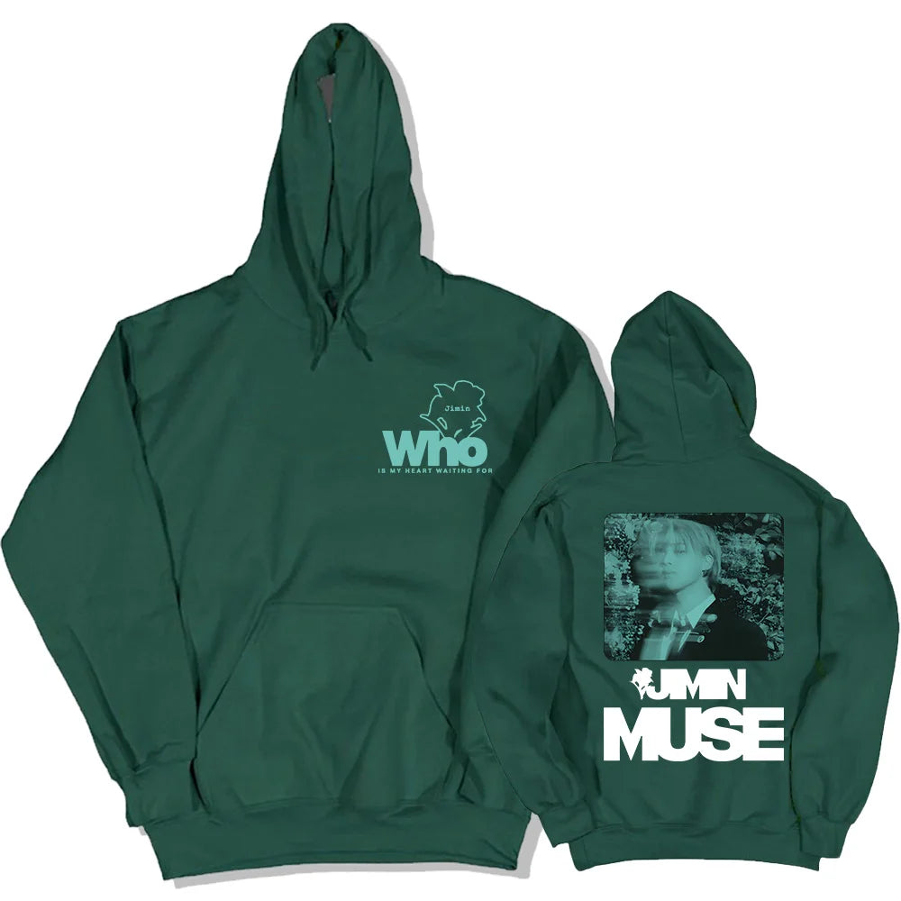 Jimin Muse Hoodies🩵