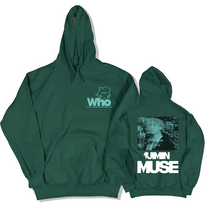 Jimin Muse Hoodies🩵