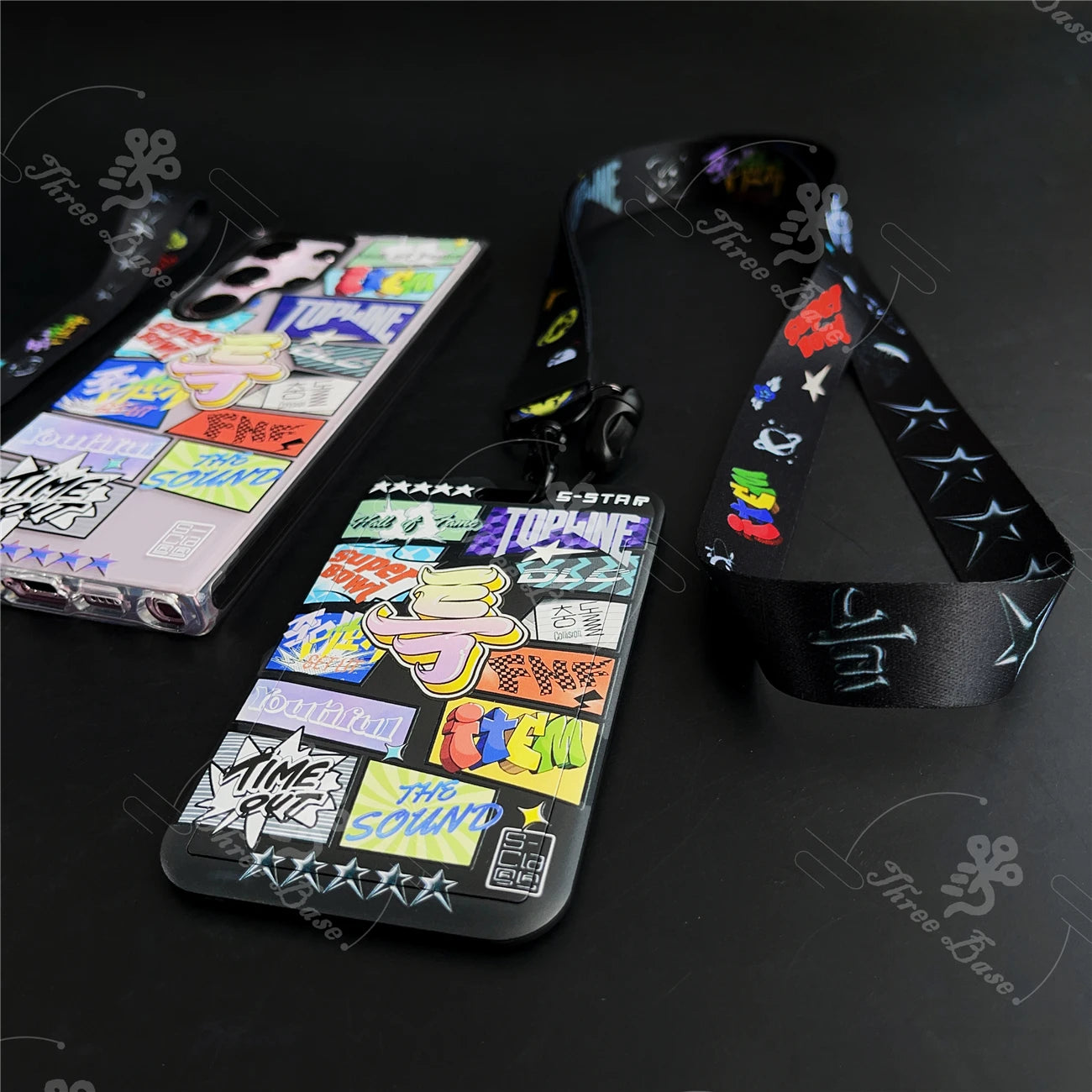 BTS Album Card holder lanyards