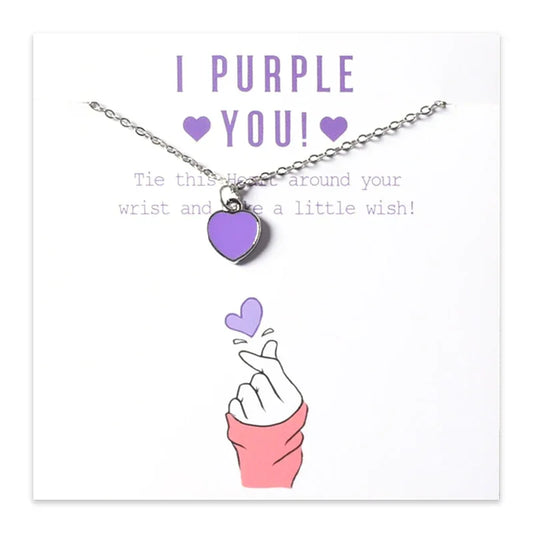 I PURPLE YOU 💜 Necklace